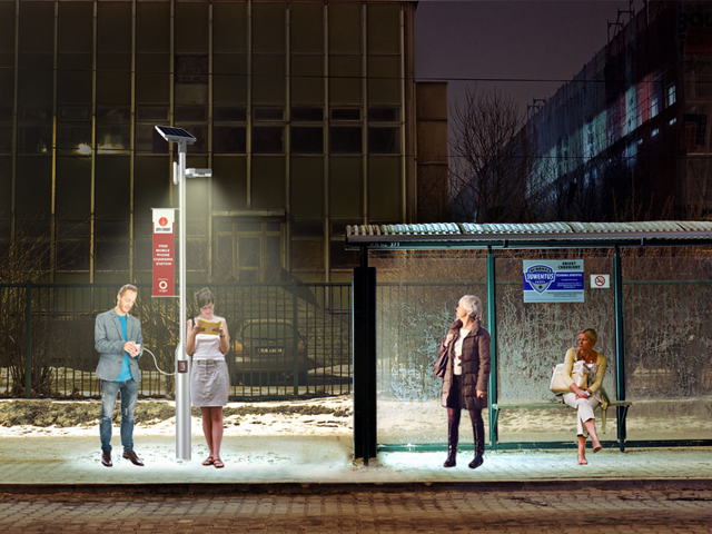 The 'CHARGE UP' Smart Pole